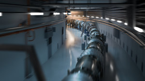 SIS100 particle accelerator, Visualization